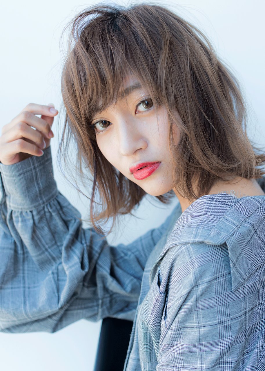 洗練された大人可愛い×カジュアルボブby山本雄志