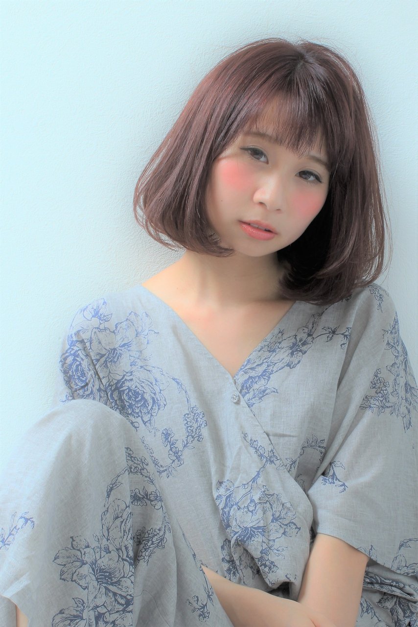 【海崎剛史】大人かわいい、エフォートレスフェミニンボブ☆