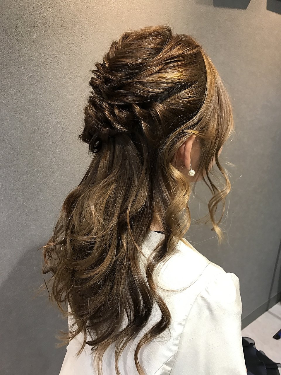 ハーフアップ☆ヘアアレンジ