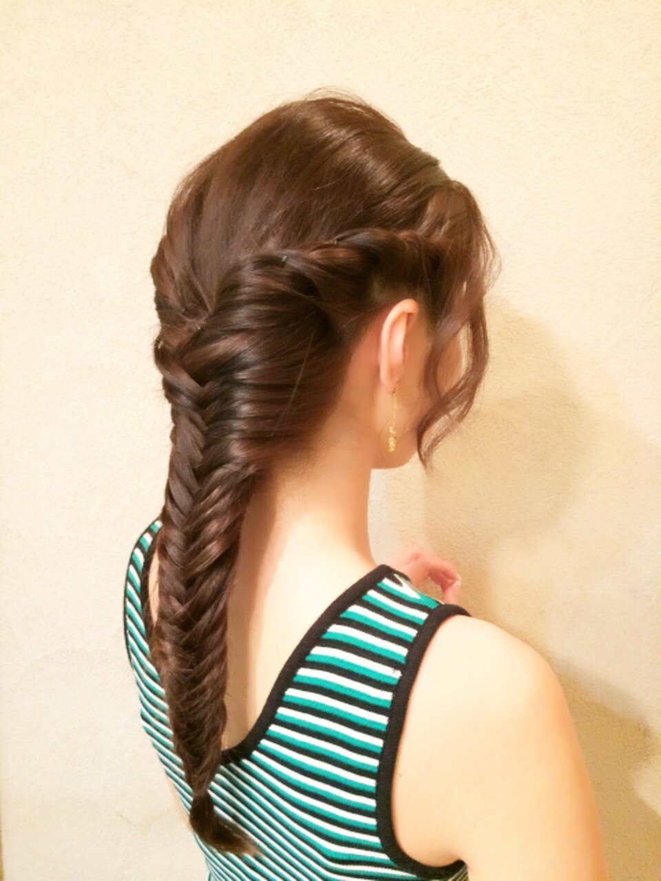 【VIRGO】シンプル可愛い♪フィッシュボーンヘアアレンジ