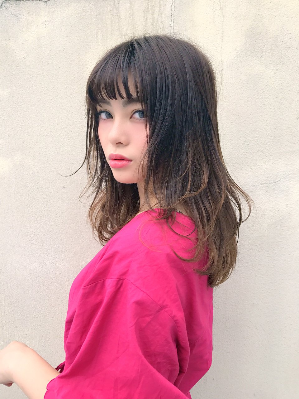 AXIS☆tatemichi ニュアンスストレートミディ
