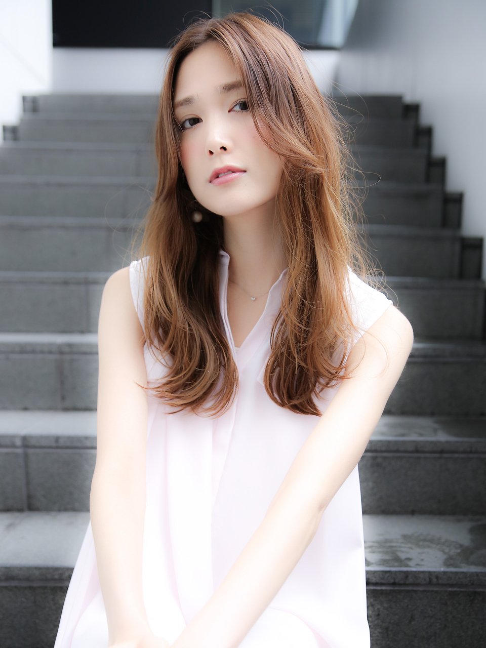 【MARIS 小川】大人可愛い柔らかウェーブロング×バレイヤージュ