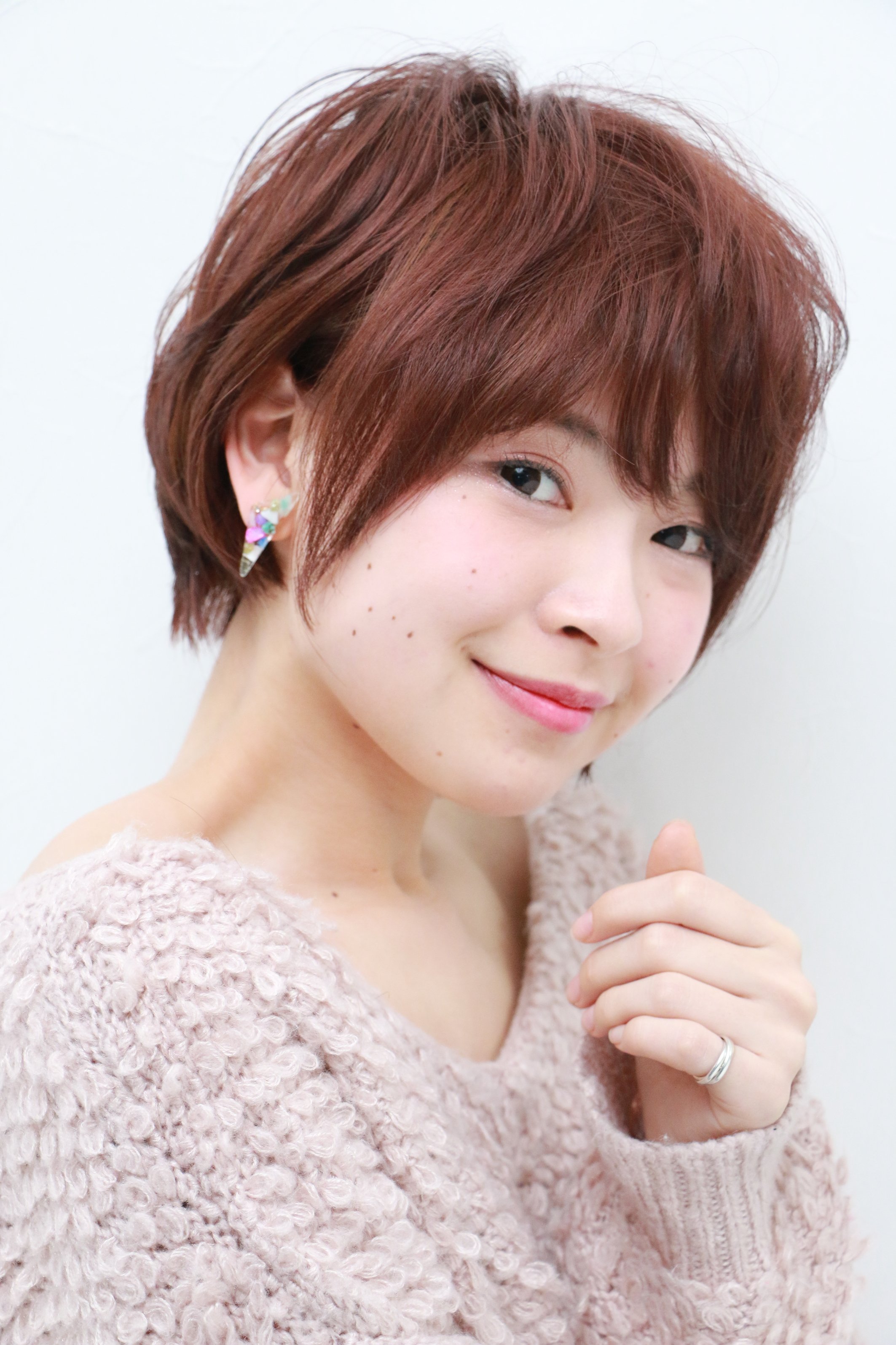 プランツヘアー(奥野祐希）ふんわり愛され小顔ショートヘア