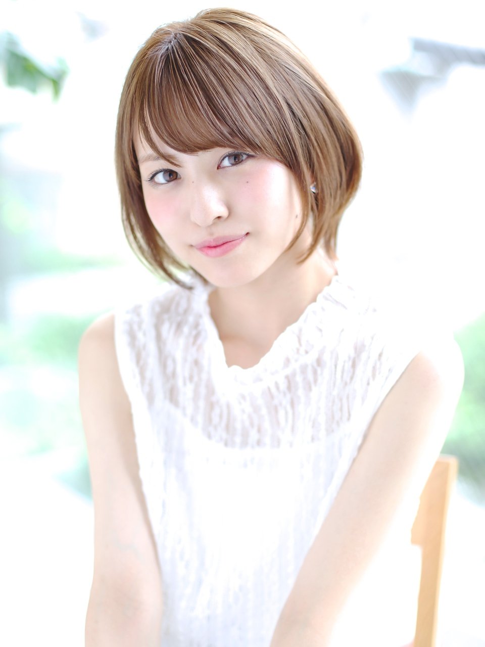 HOULe【根岸宏幸】ナチュラルかわいいひし形ボブ☆