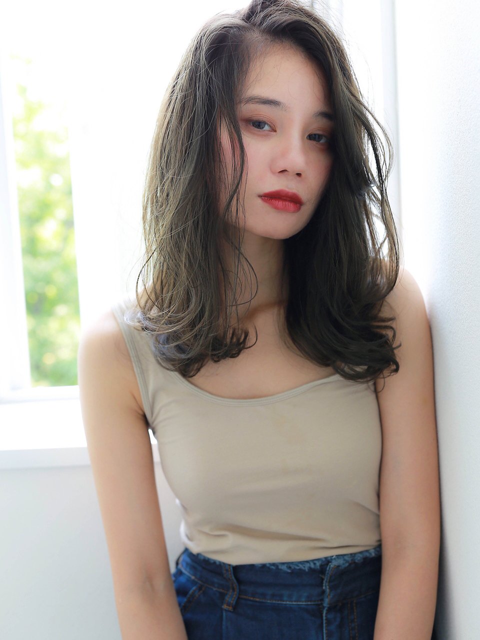 【theBRIDGE】外国人風レイヤーと透け感ブルージュ