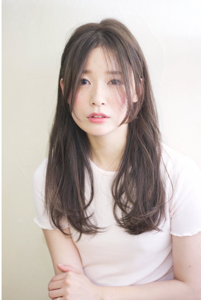 大人フェミニン無造作ウェーブ