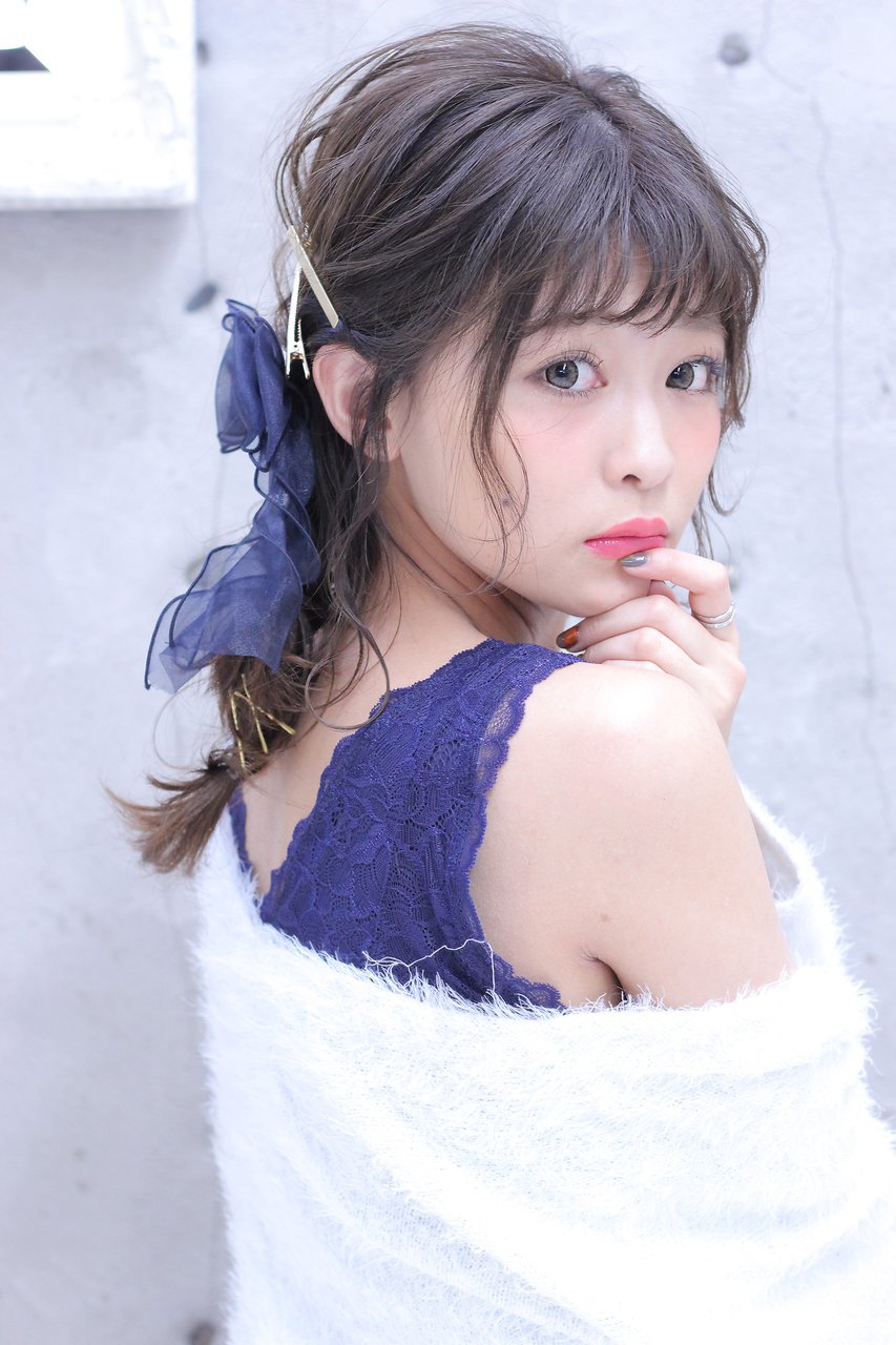 cache cache★大人可愛い・編み込みヘアアレンジ