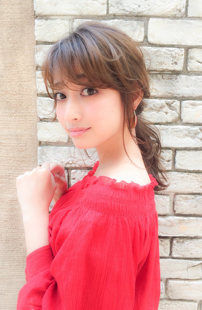 かわいいポニーテールに恋してる アクティブでおしゃれな簡単ヘアアレンジ特集 ホットペッパービューティーマガジン