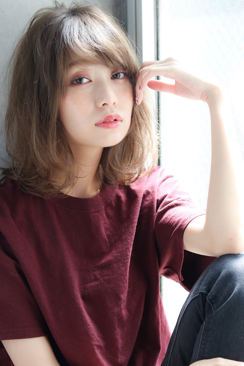 吉祥寺ユーレルム　ふわミディ色っぽ無造作ロブ/ボブ