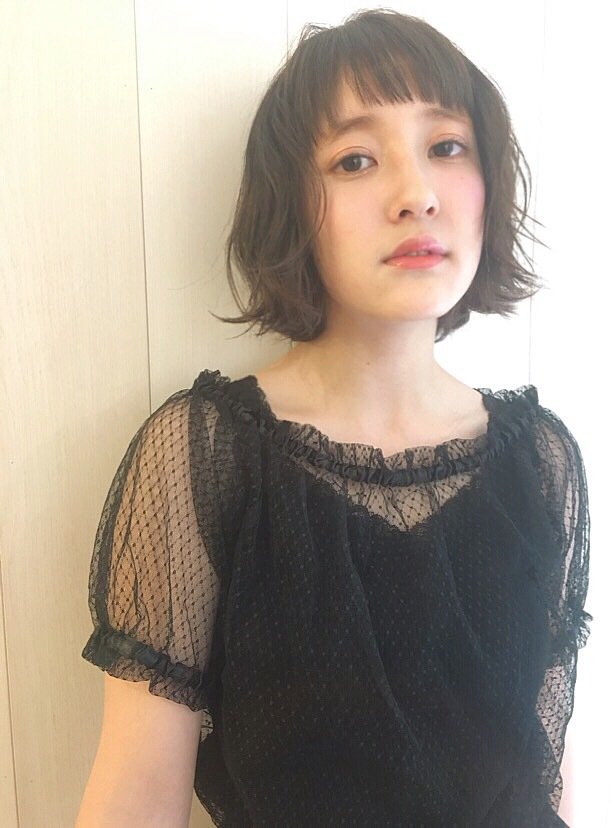 ☆オン眉×すき間バング☆ウェーブ×外ハネボブ☆