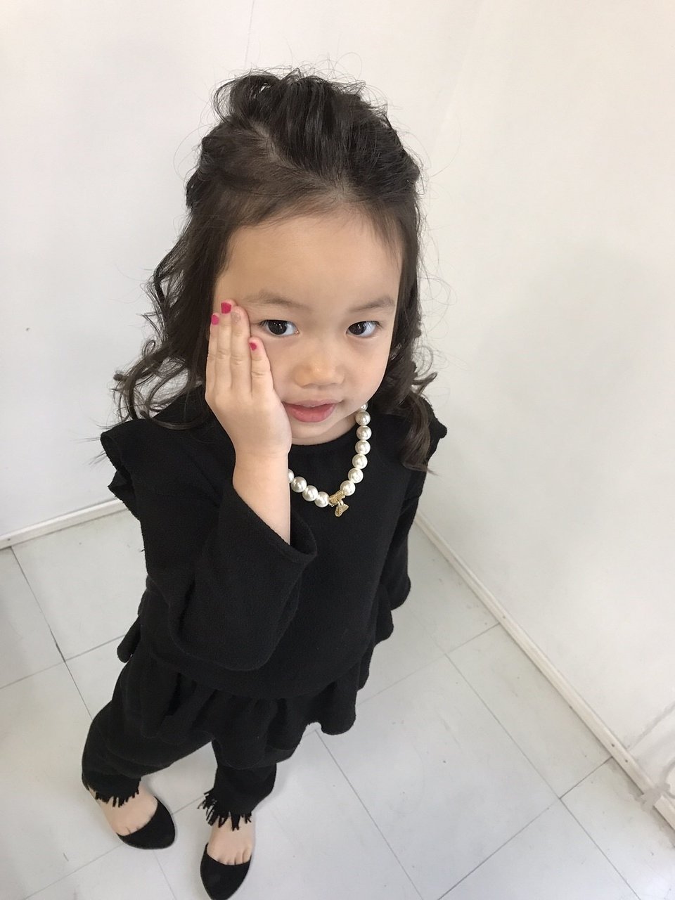 子供のかわいい浴衣髪型選 超簡単かわいいヘアアレンジ大特集 ホットペッパービューティーマガジン