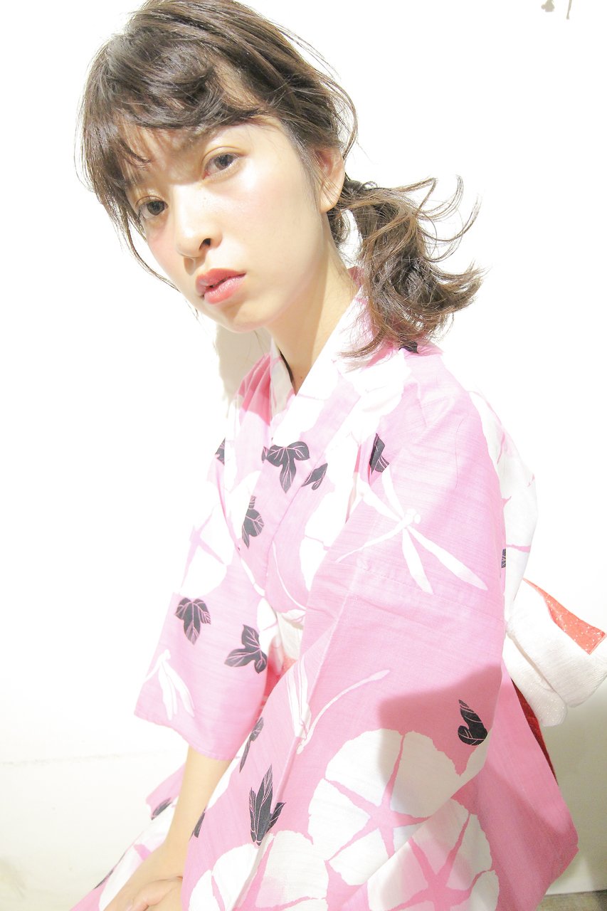 夏！愛され浴衣ヘアアレンジ