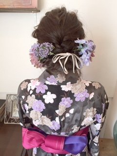 浴衣に似合うふんわり大人SET