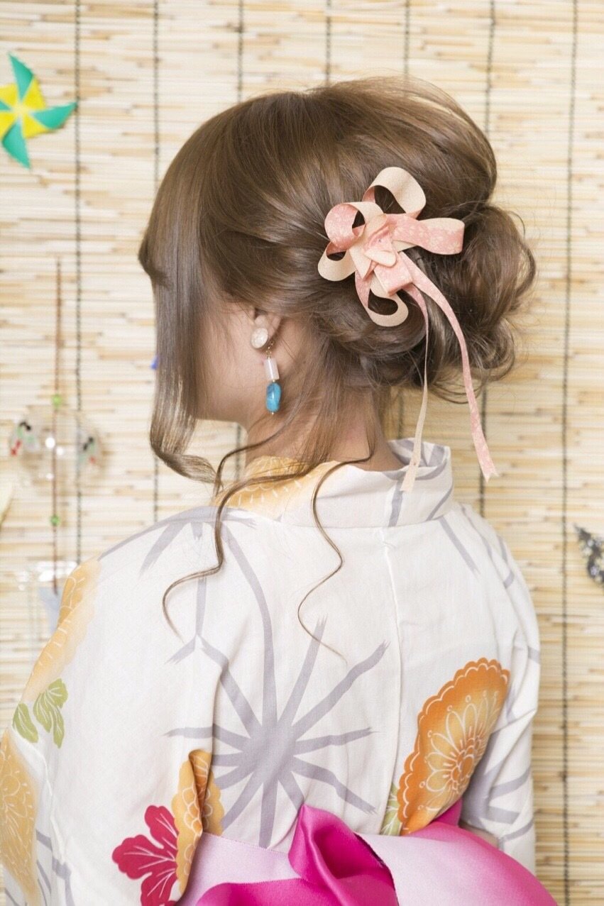 浴衣ヘアー