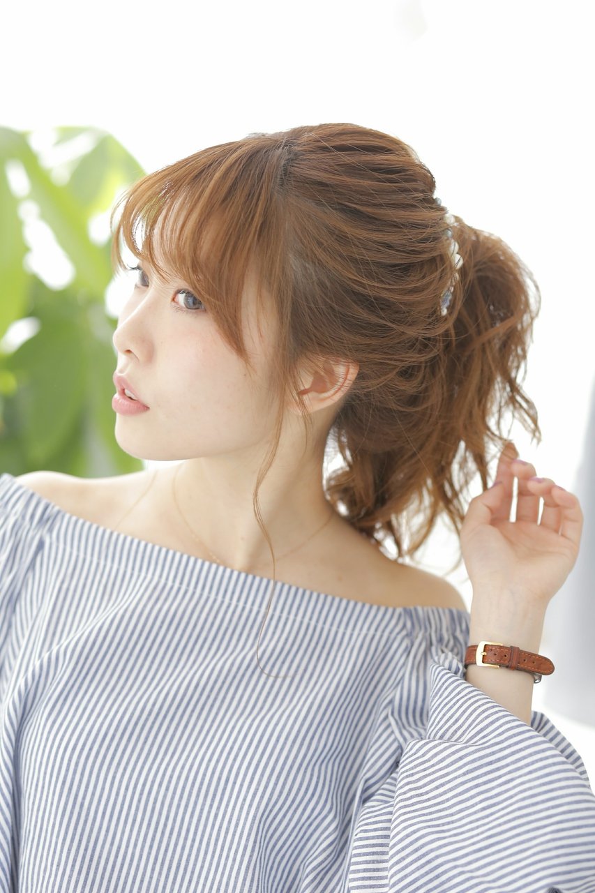 【Felice】高めポニーテール
