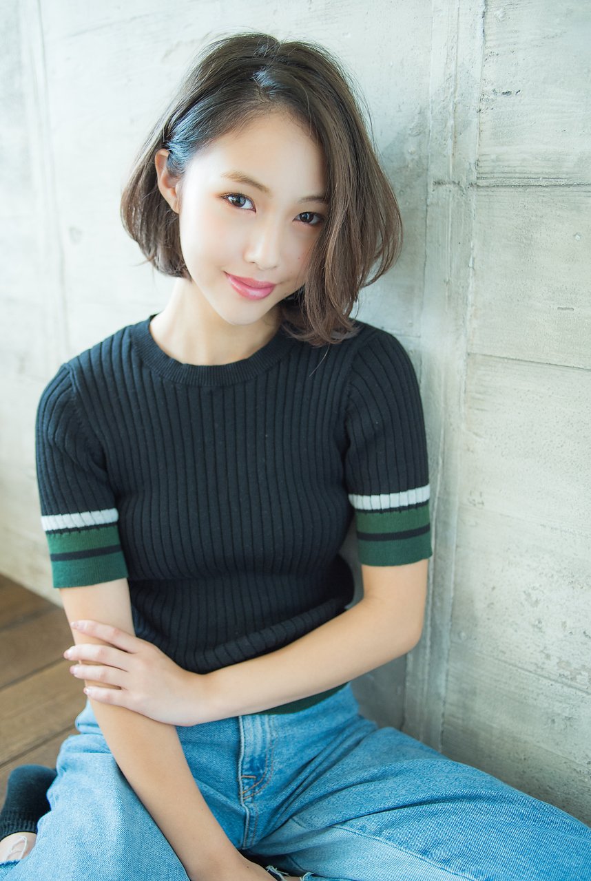リュドール栄　オシャレエアリーカールボブby那須