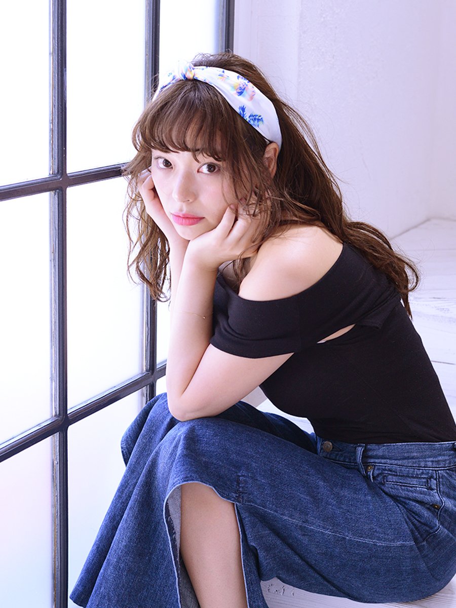 夏でも涼やかロング