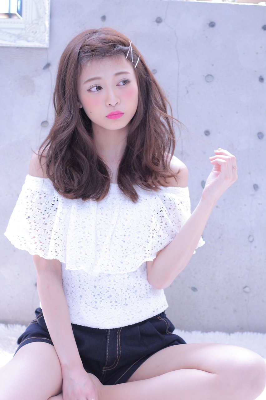 cache cache★のばしかけ前髪に最適なヘアアレンジ