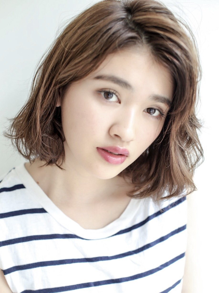 大人カジュアルボブ×かきあげバング《ietto 中野美菜子》
