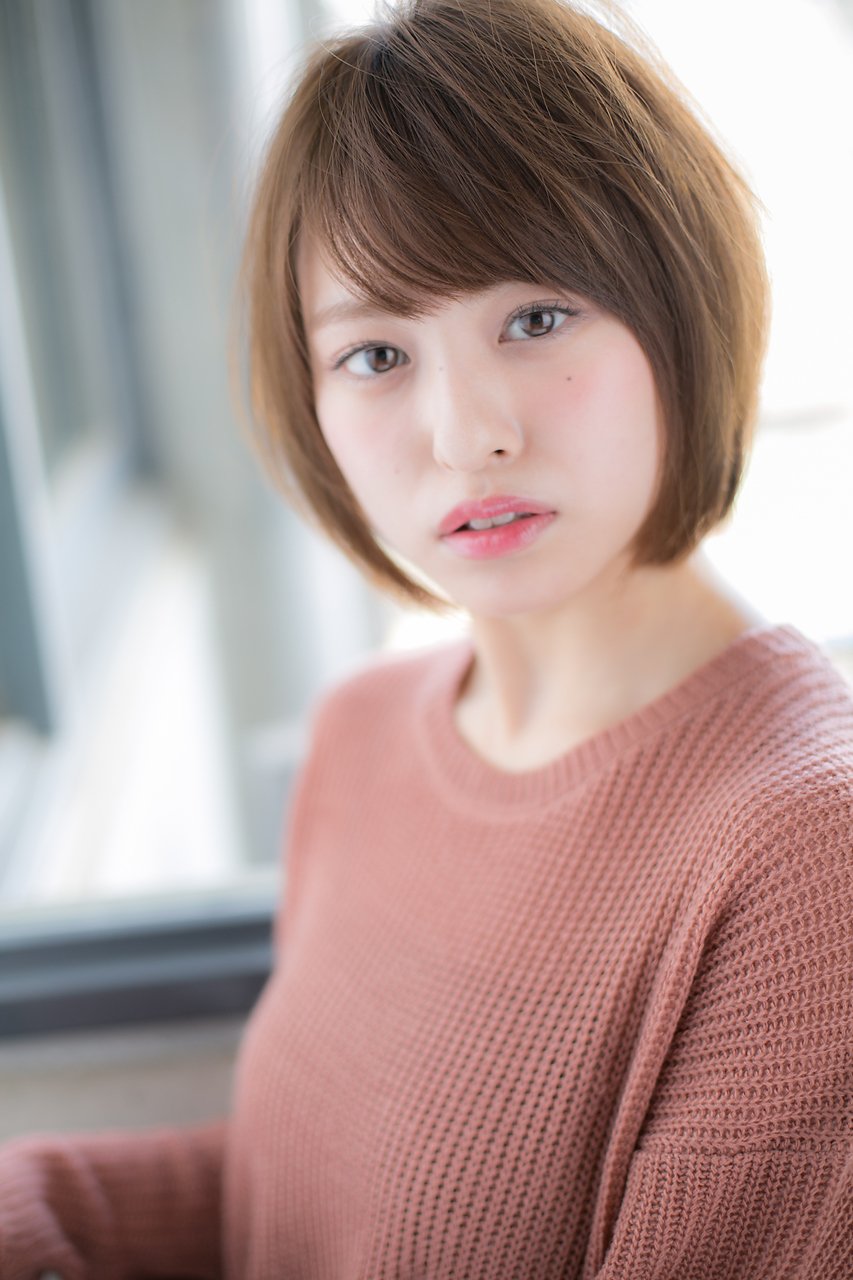 【Lino by U-REALM】小顔を楽しみ柔らかマッシュボブで可愛く☆