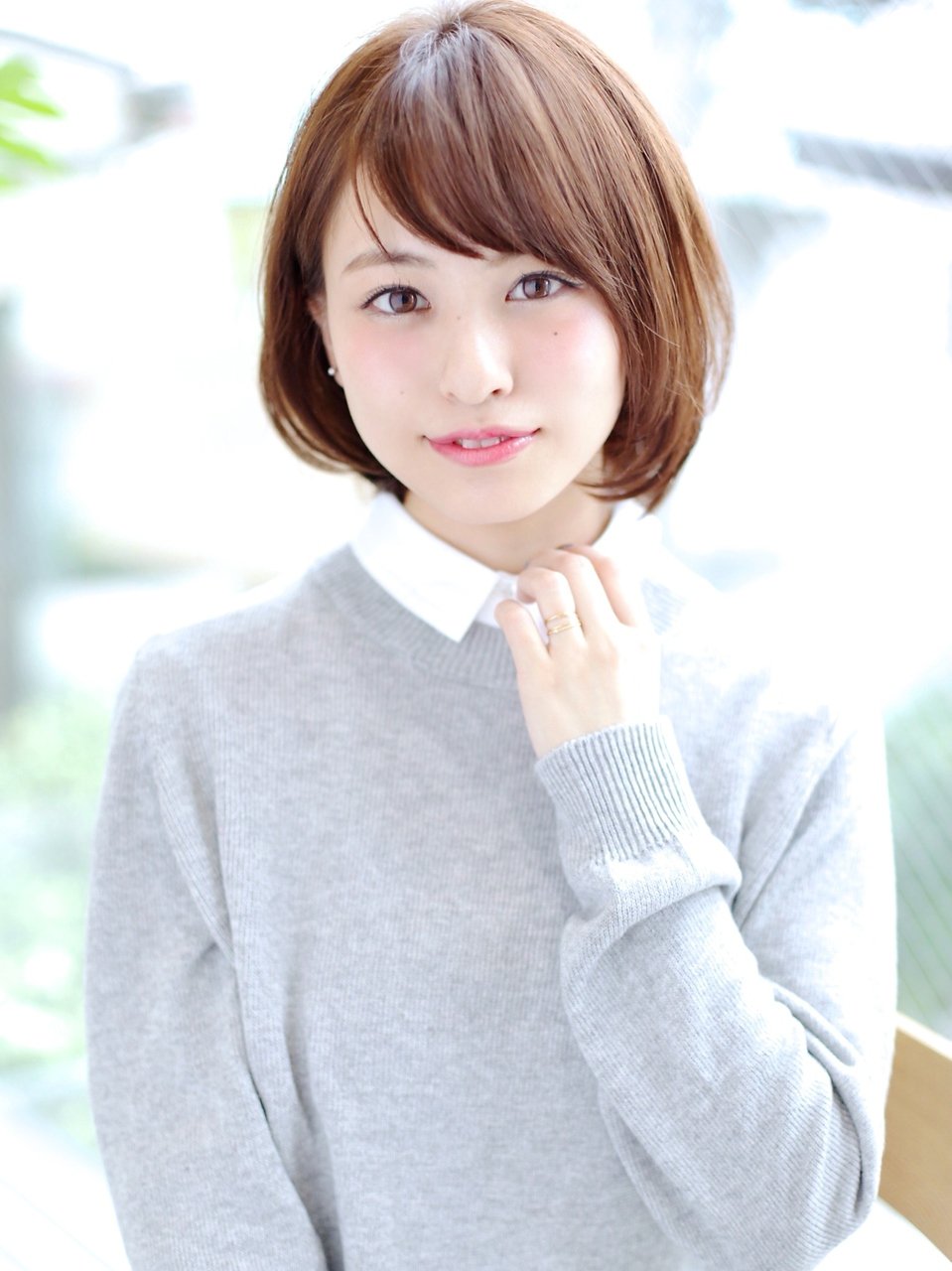 HOULe【根岸宏幸】大人かわいいフェミニンボブ☆