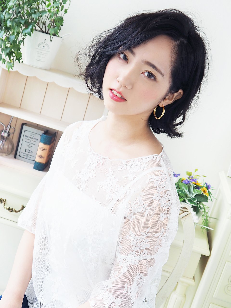 【ジュレベール 松田】 大人ナチュラル可愛い黒髪タンバルモリ