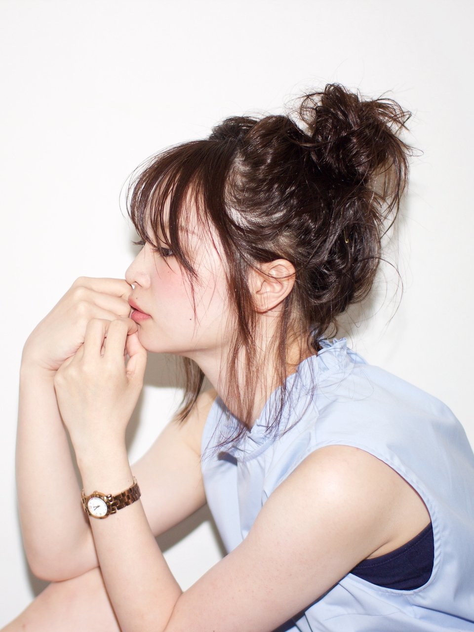 【HAMLET'S】ヘアアレンジ ラフお団子ヘア