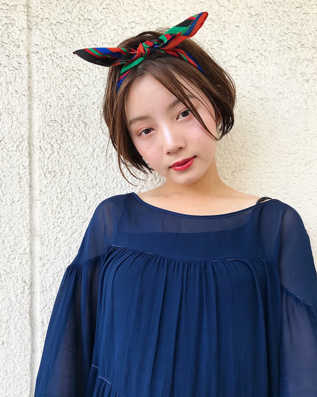 【ABTO】スカーフヘアアレンジ