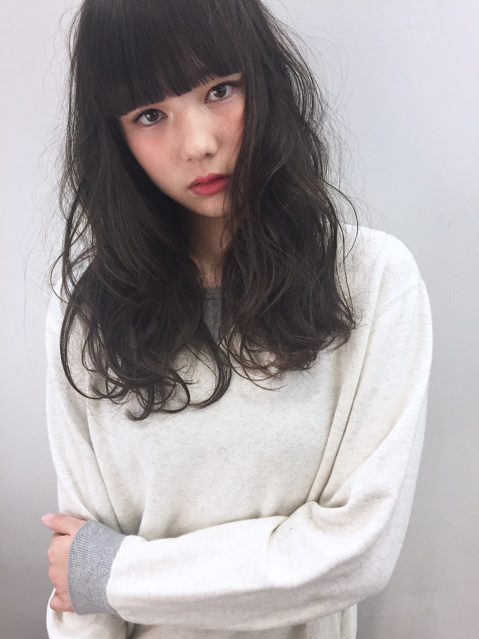 bluesパーマ・オン眉・無造作ナチュラルウェーブ♪♪♪