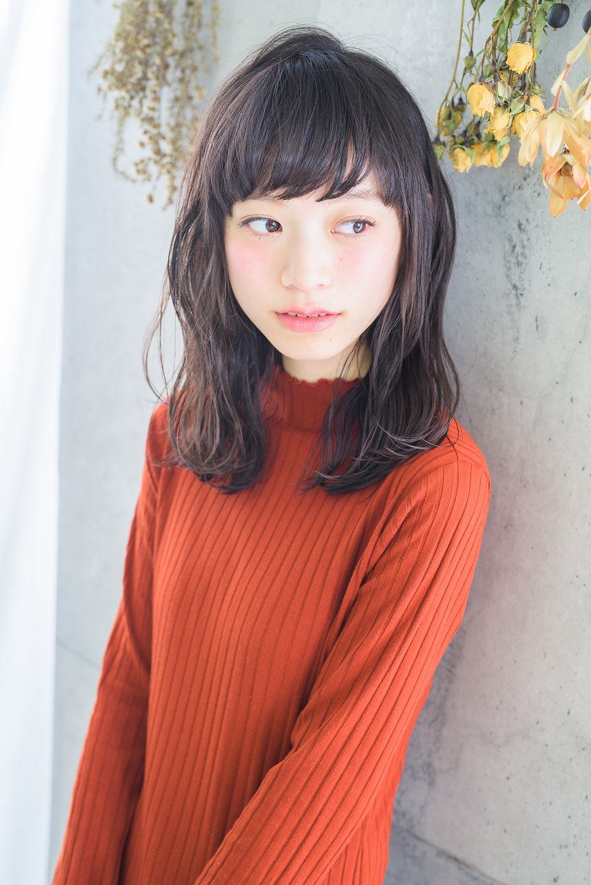 抜け感のあるグレージュカラー♪