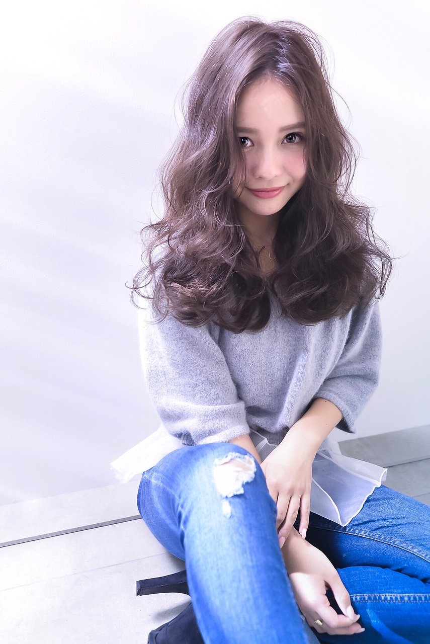 外国人風アッシュグレージュ