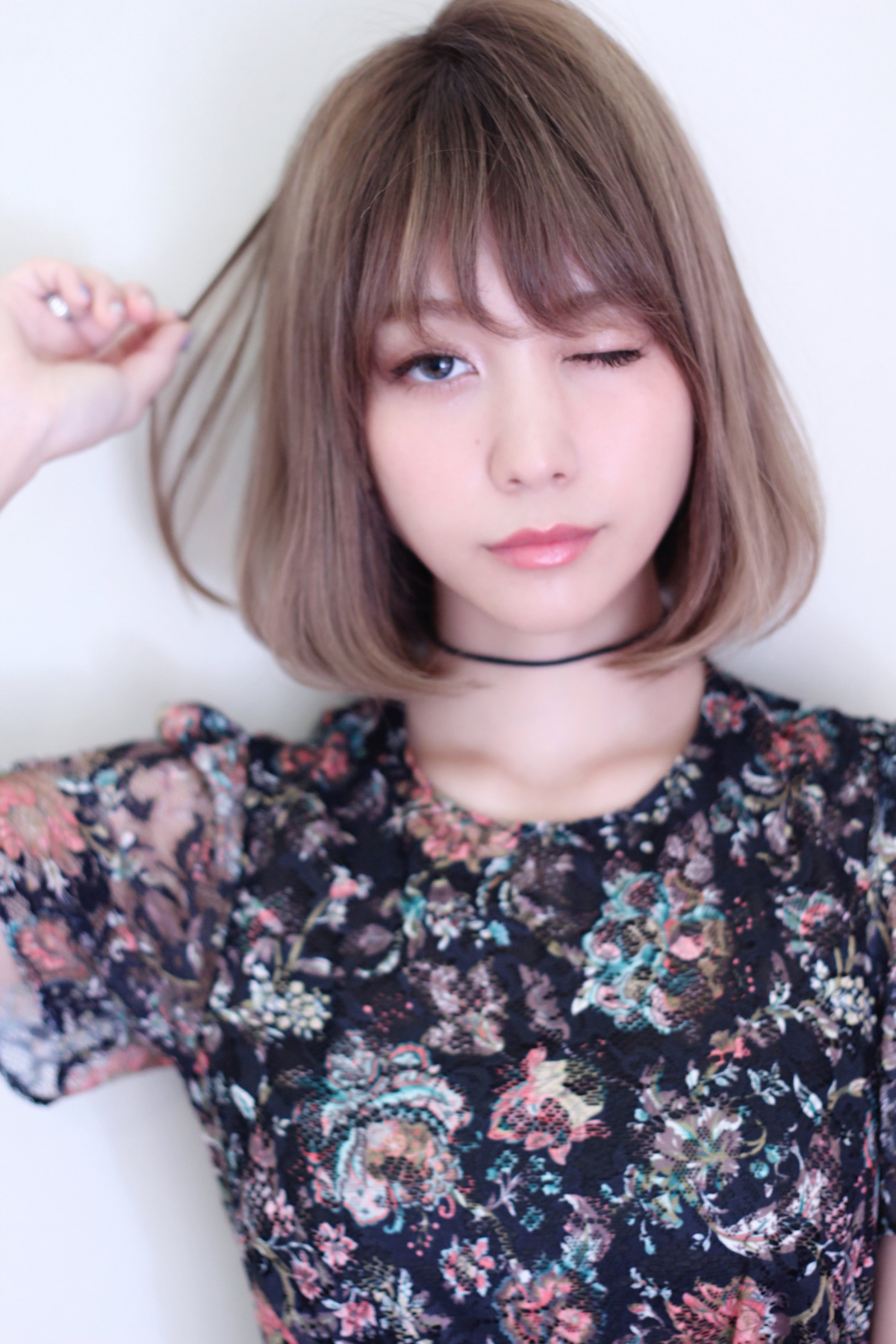 クラシカルなノーブルボブにハイトーン♪藤沢