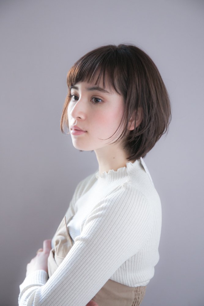 【GARDEN西川真矢】ナチュラルモード♪小顔グラデーションボブ