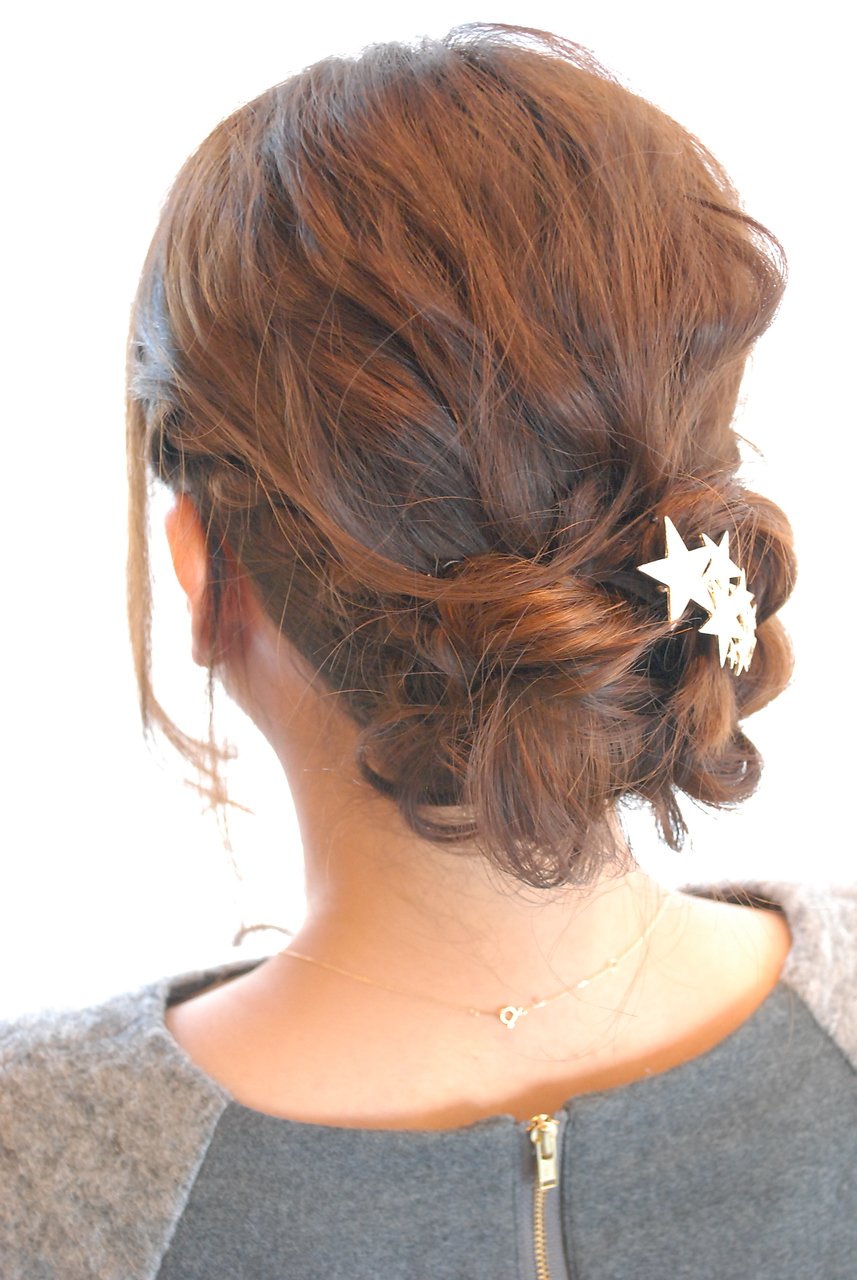 ≪結婚式お呼ばれ・二次会ヘア≫大人女性のゆるヘアアレンジ