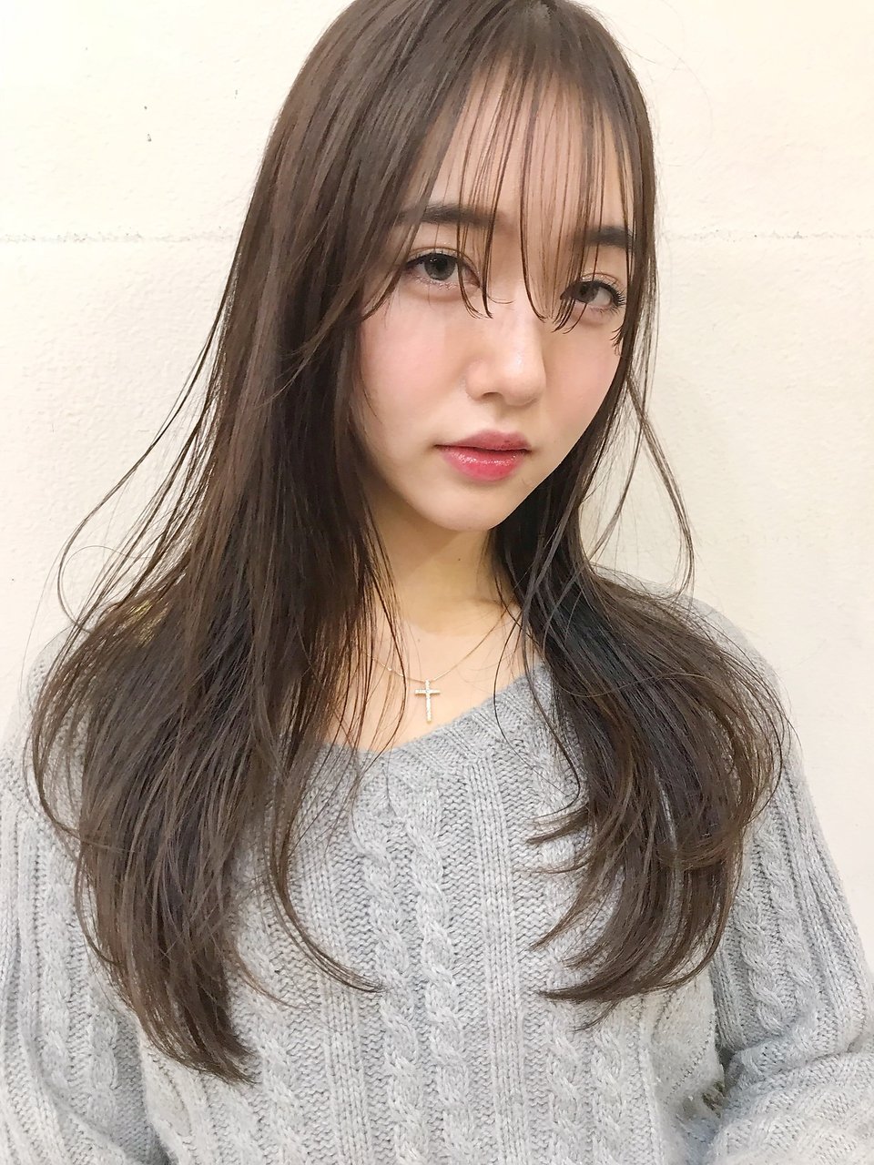 面長さんに似合う髪型を徹底検証 顔型をカバーするかわいいスタイル ヘアアレンジ ホットペッパービューティーマガジン