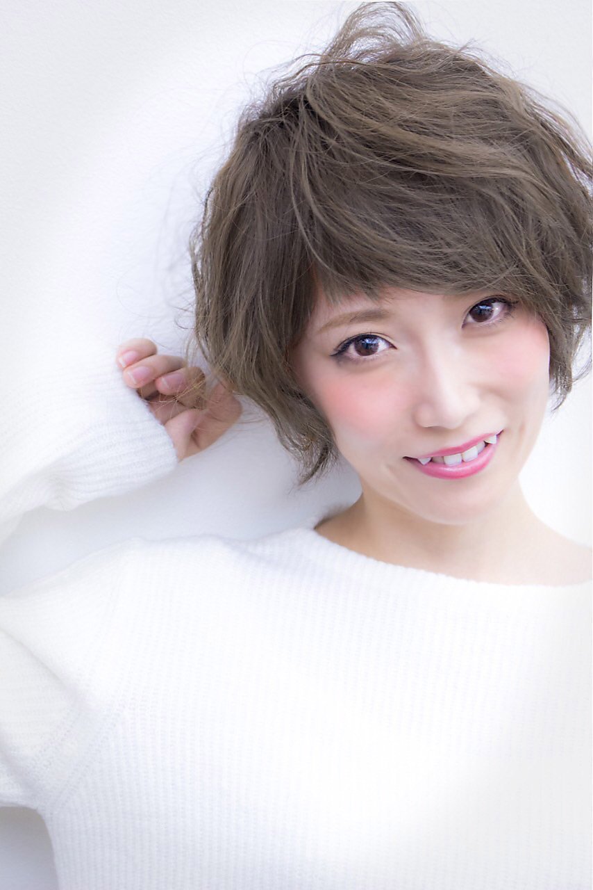 ベビーショートで大人かわいいナチュふわショート☆