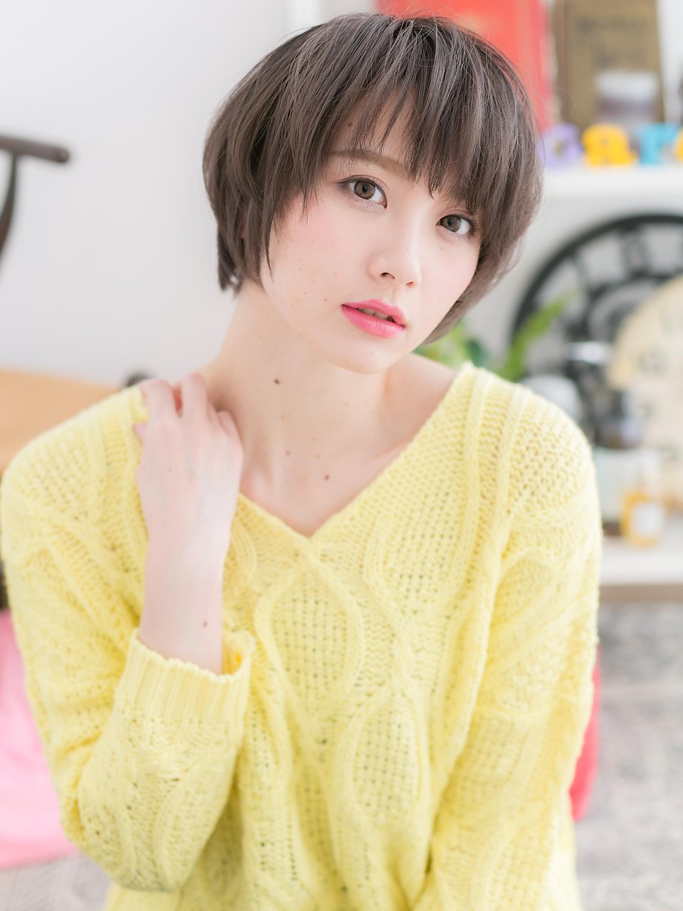 ジェンダーレスナチュラルショート