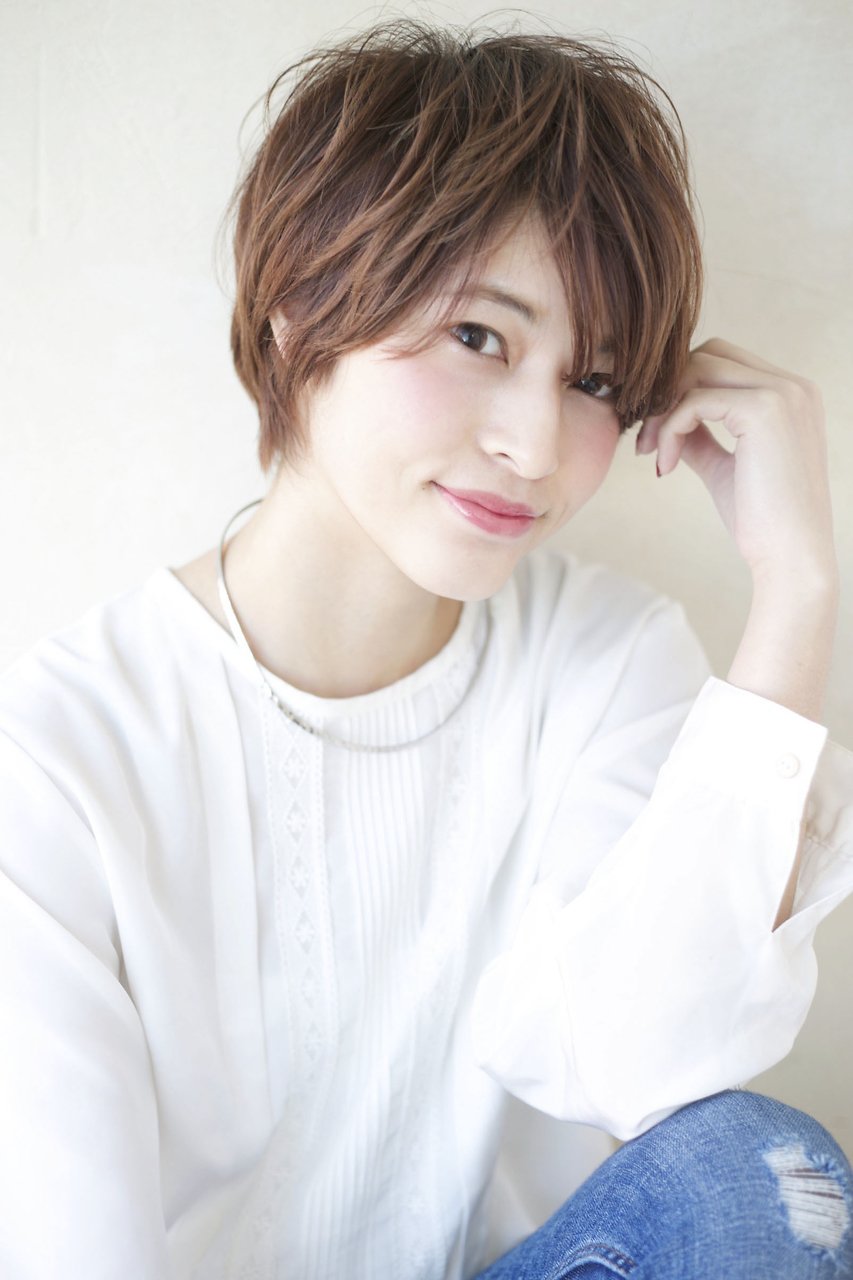 大人フェミニンショート