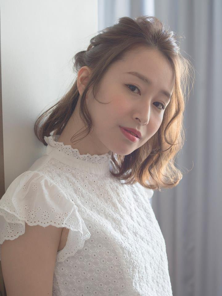 【keep hair design】愛されハーフアップ☆アレンジ