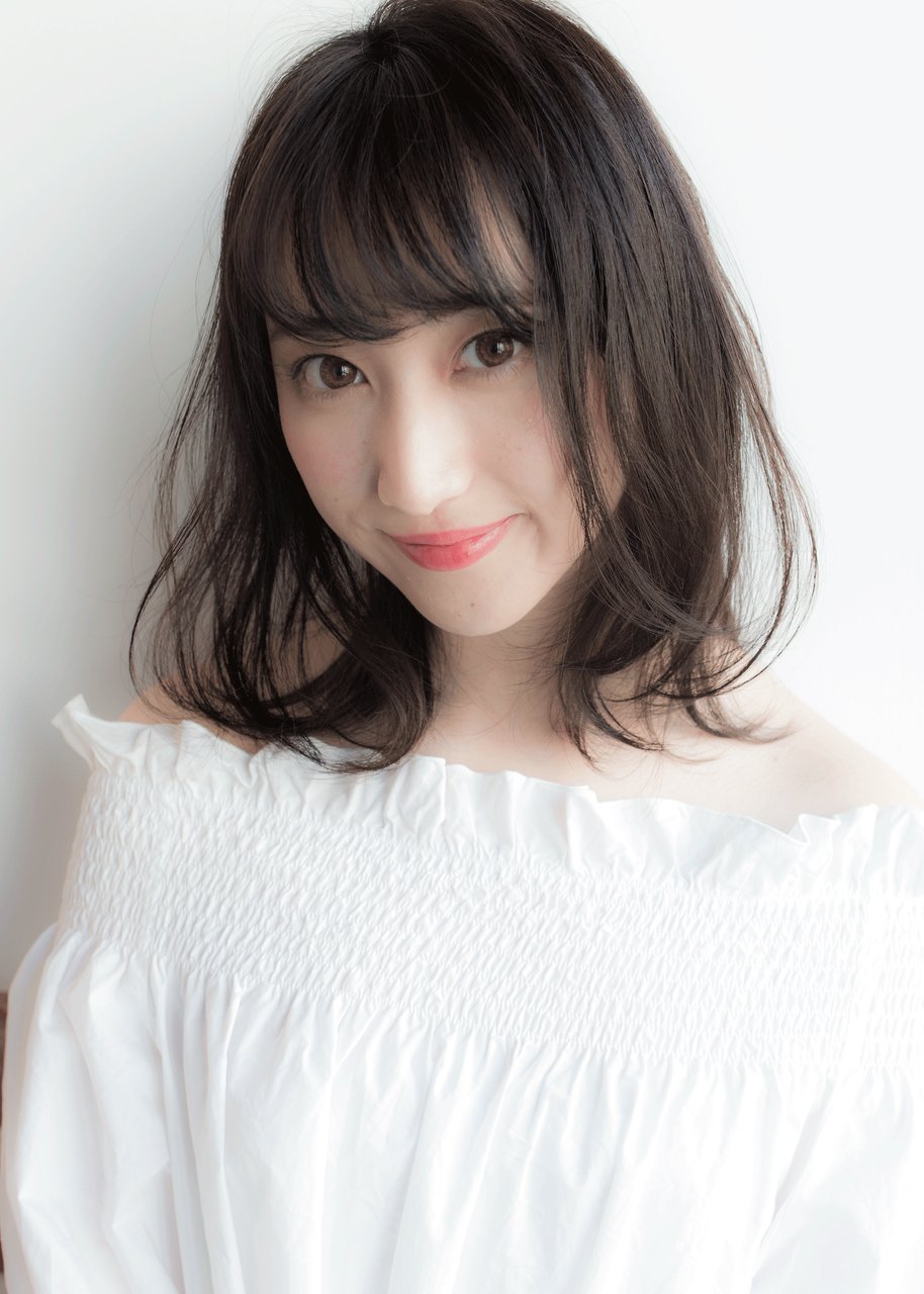 洗練された大人可愛い×シースルーバングbyYUSHI