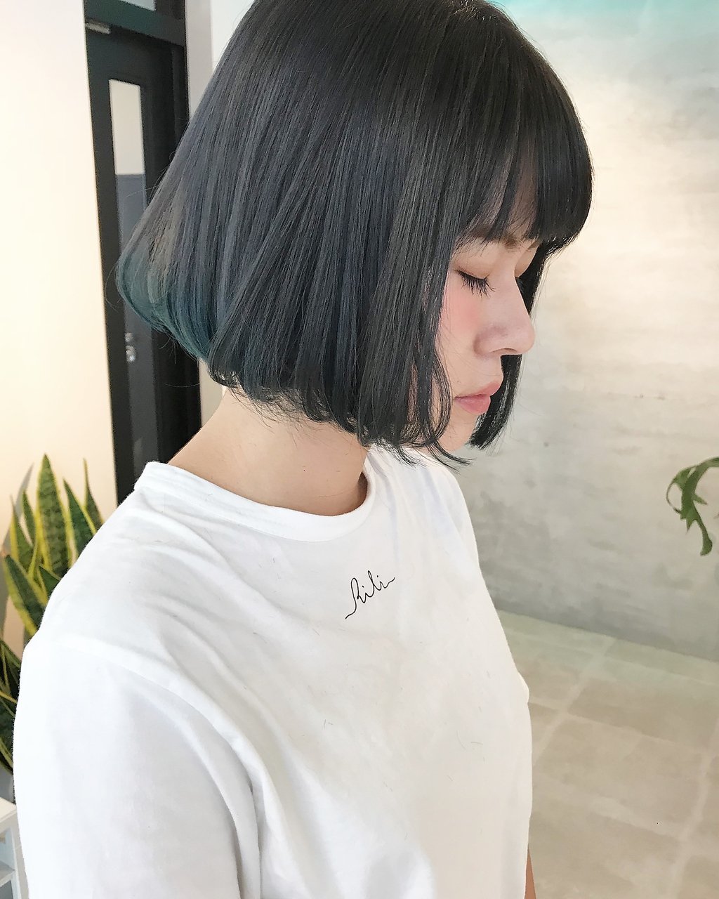 ブルーグレー -ELIN Hair Design- 岡村一平