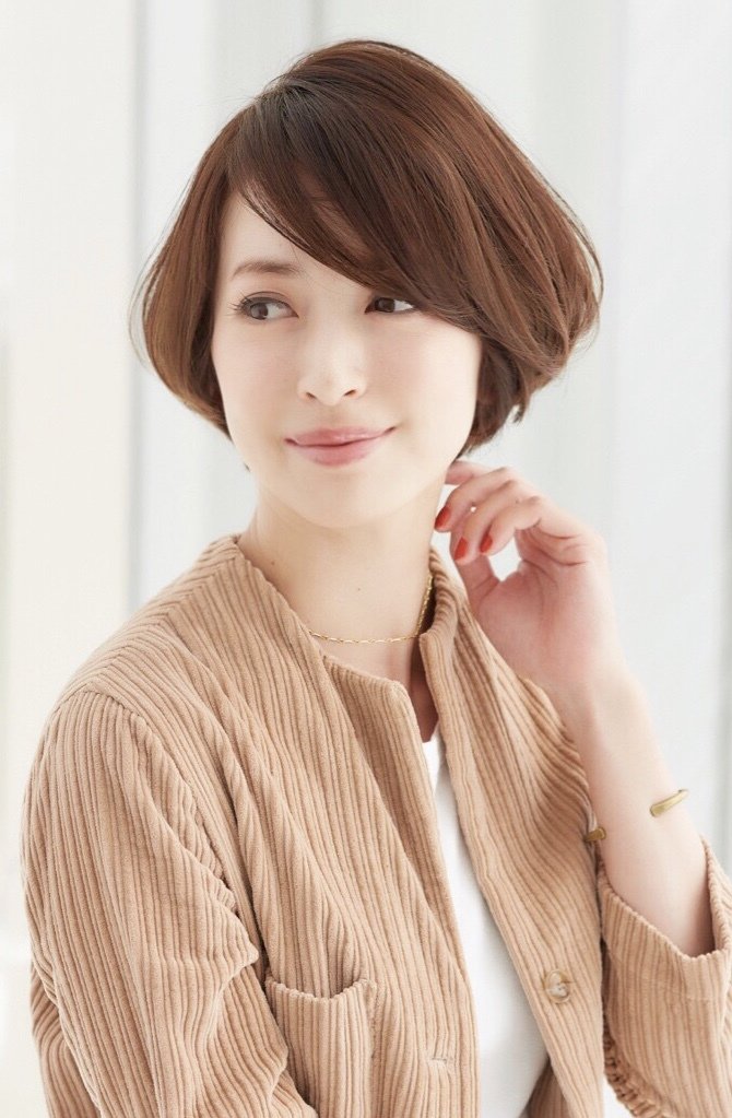 小顔大人ショートボブ×ひし形シルエット【瀧上丈司】