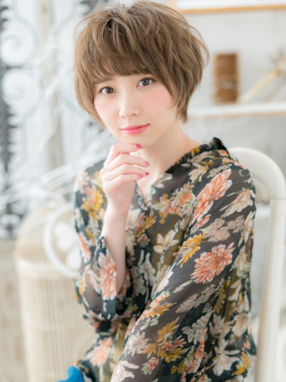 ■mod's上尾105■くせ毛風☆ふわふわエアリーショート