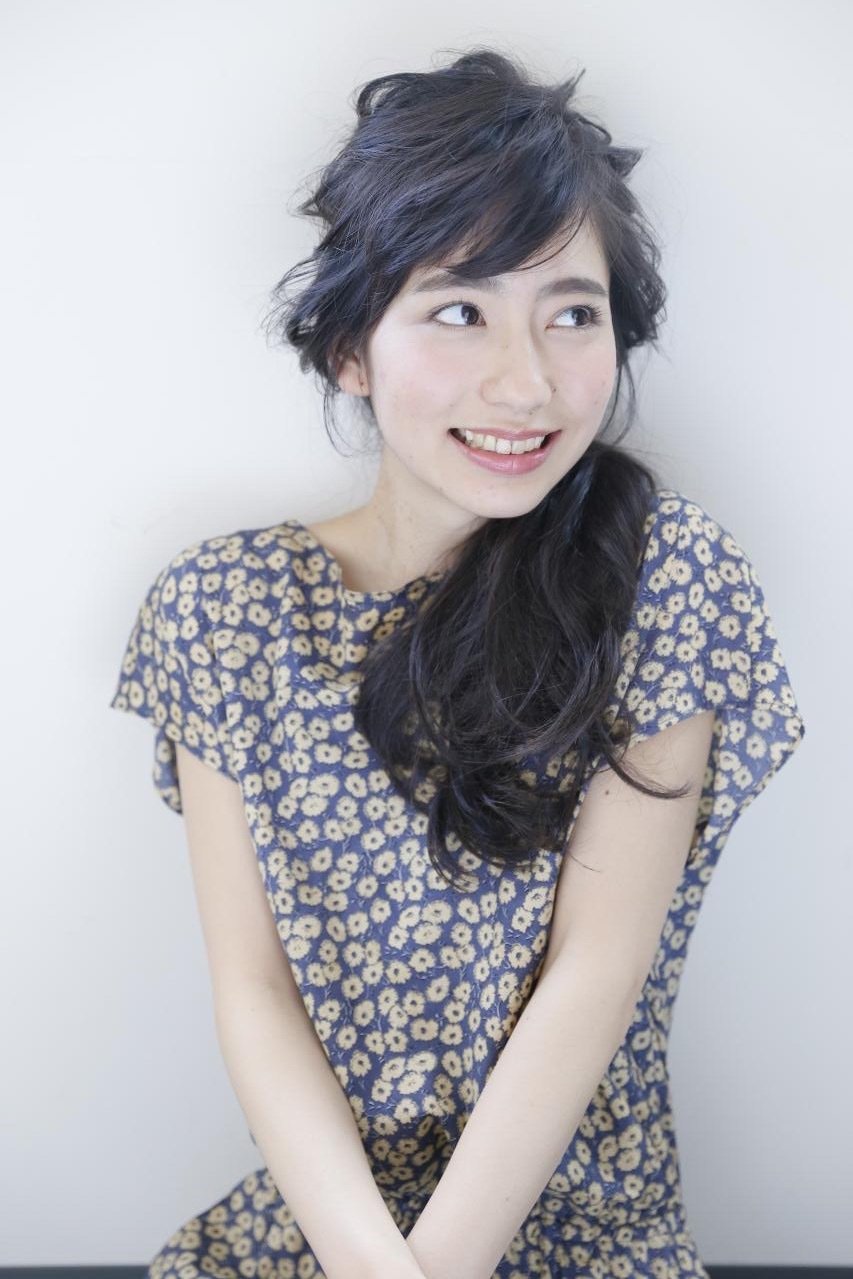ゆるふわかわいいポニーテール サエキ