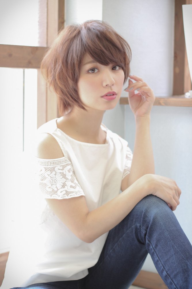 柔らかさ、軽やかさが人気の秘密☆ふんわりショートボブパーマ