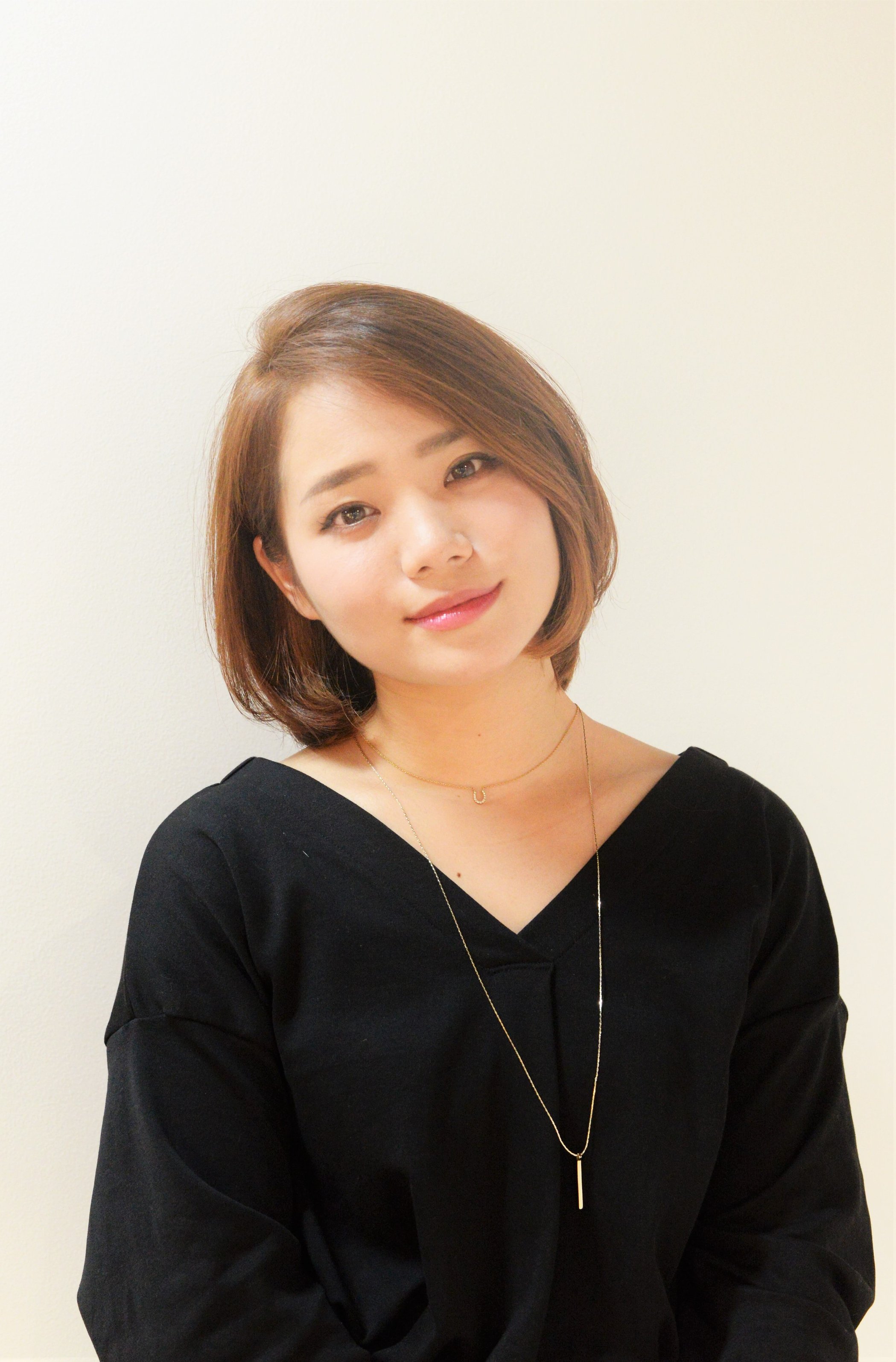 30代におすすめ‐5歳　耳かけ大人可愛い愛されボブ