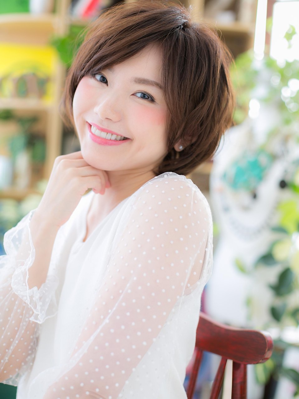■EVE戸頭104-2★■ふわっとラフ感☆大人かわいい前下がりボブ