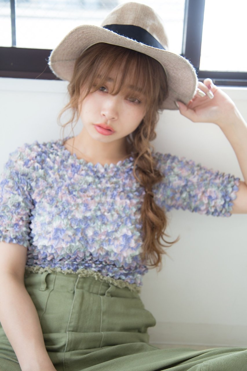 ふわっと毛先の踊る☆サイド寄せstyle