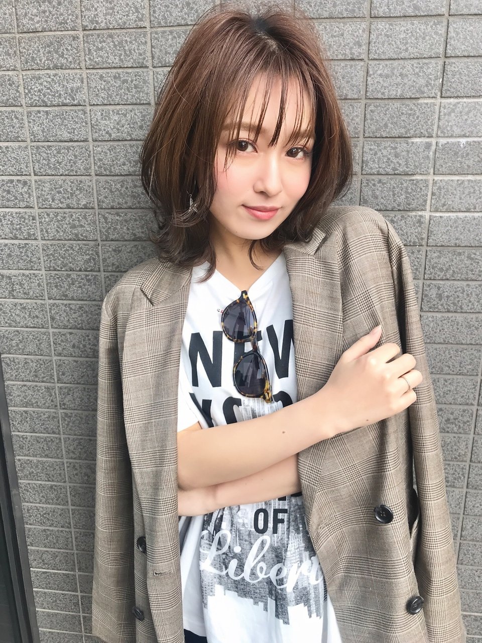 『小顔になりたい』を叶えるシースルーバングのネオウルフ☆