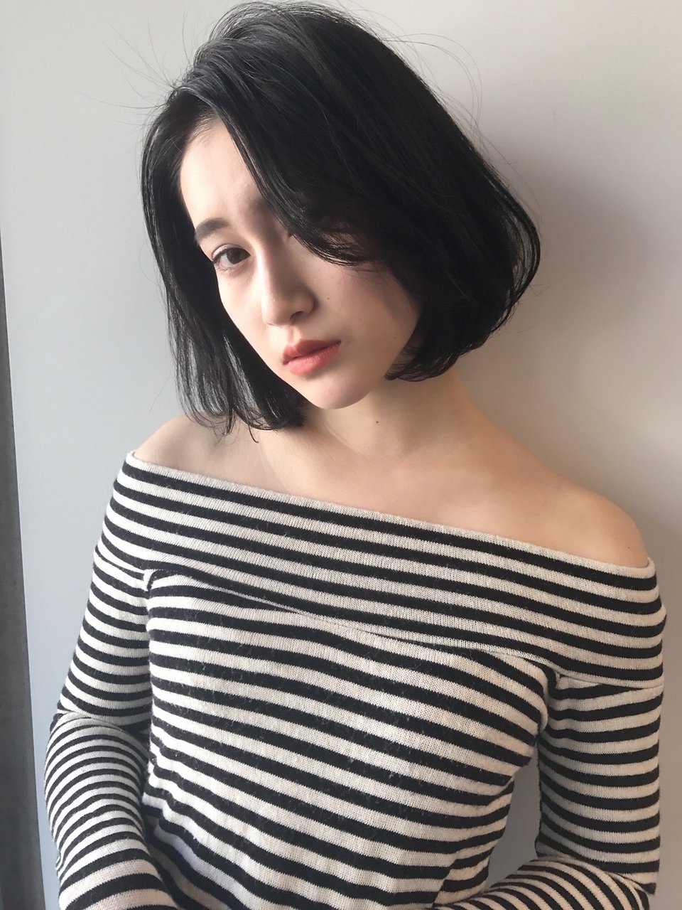 色気も デキる女感も ワンレンボブ で演出 前髪 分け目やカラー別に徹底ご紹介 ホットペッパービューティーマガジン
